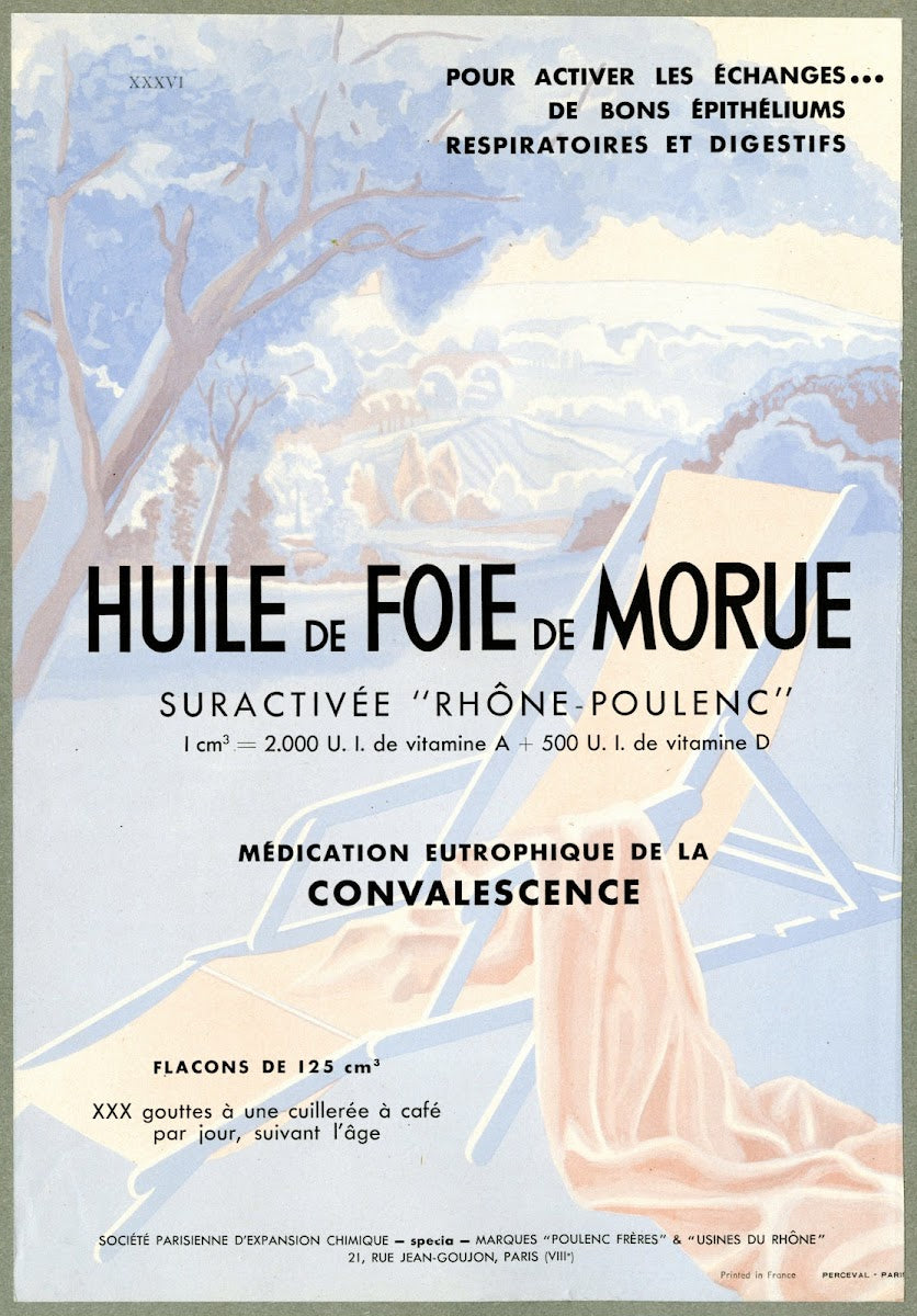Huile de foie de morue 2 1910 1950