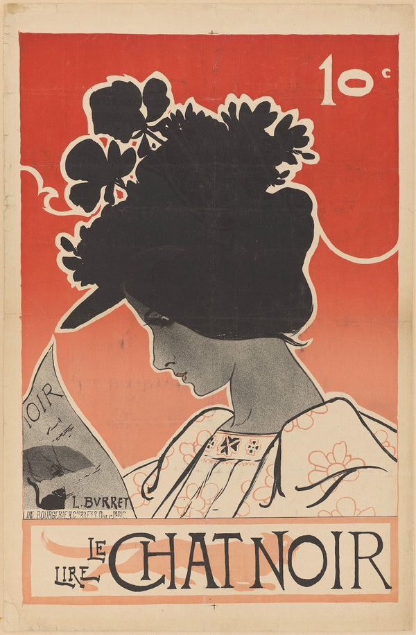 Poster for the magazine Le Chat Noir 1882 1899