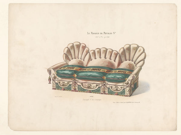 Canapé F de Lesseps 1832 1904