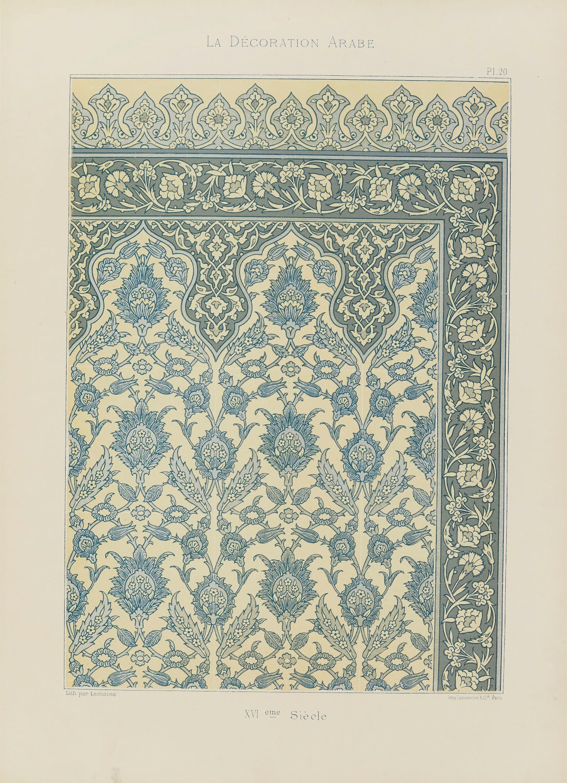 La Décoration arabe Pl15 1860s 1880s