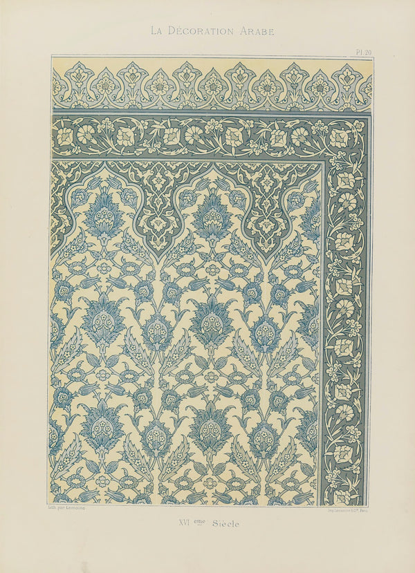 La Décoration arabe Pl15 1860s 1880s