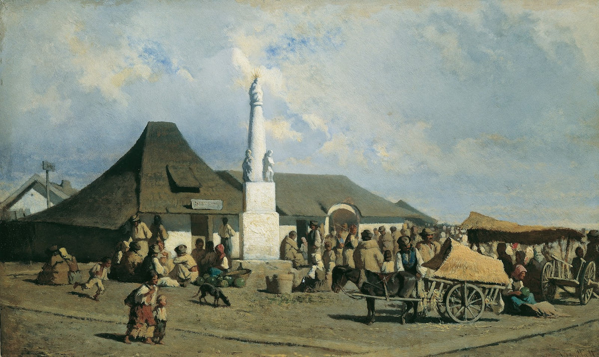 Marktplatz in Szolnok