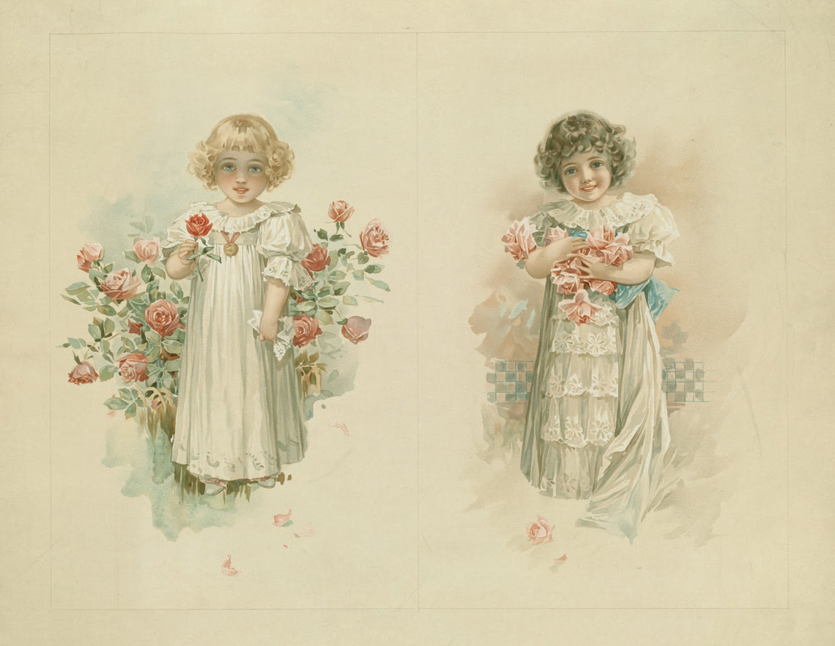Girl with roses 18611897