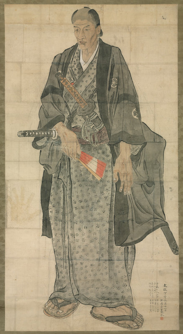 Portrait of Ōzora Buzaemon 1827