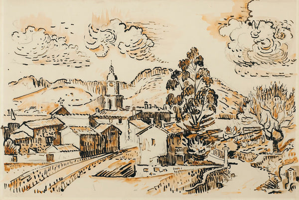 Saint Tropez Le Clocher 1910