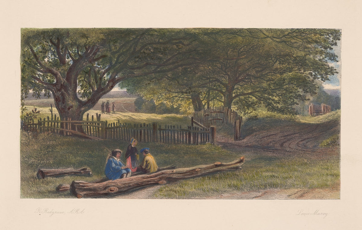 Landscape with gypsies Richard Redgrave 1850
