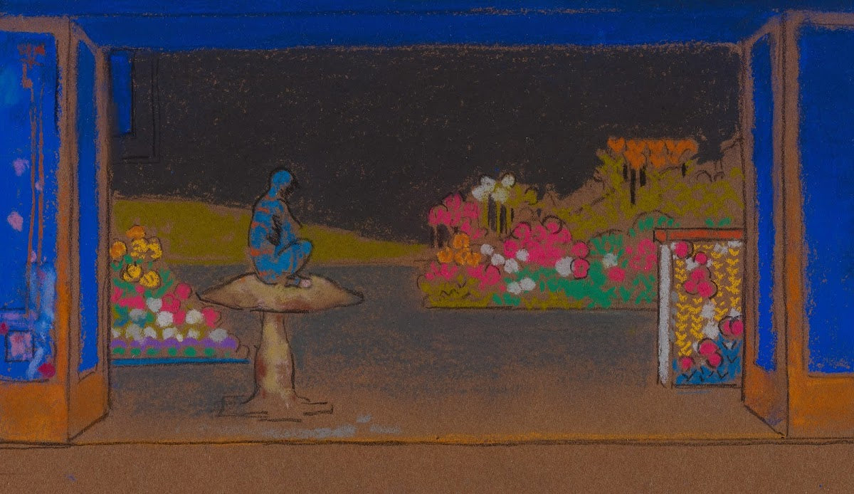Garden of Flowers 1915