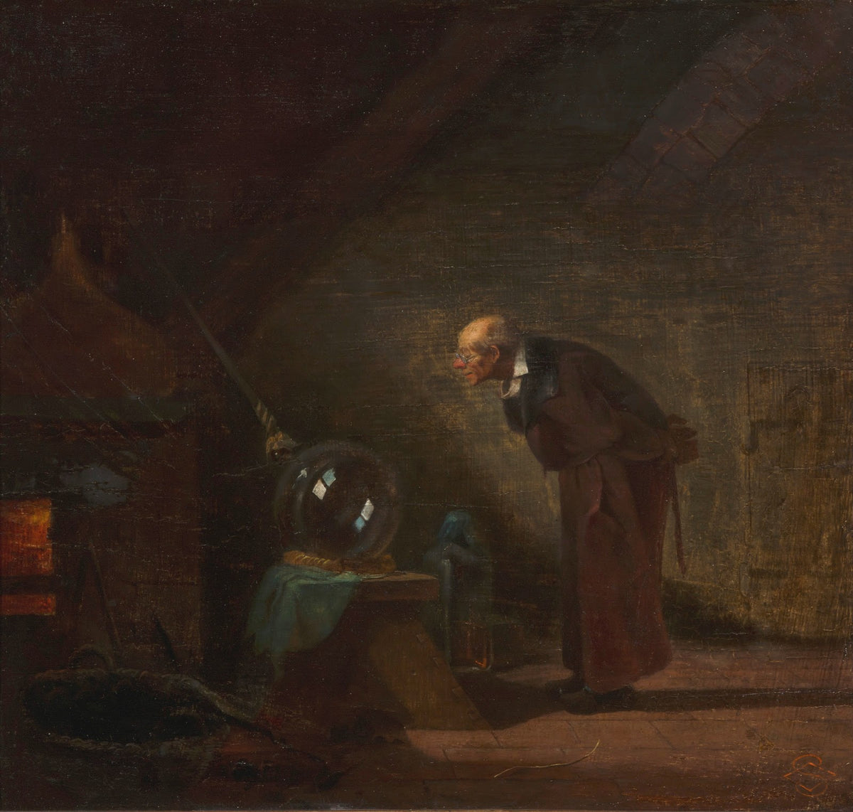The alchemist circa 1837