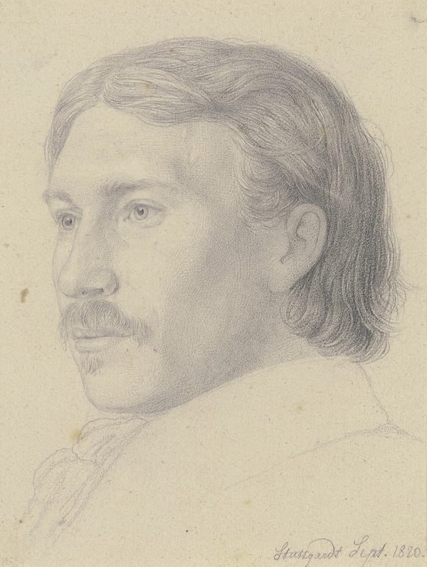 Bildnis des baltischen Malers August Pezold 1820