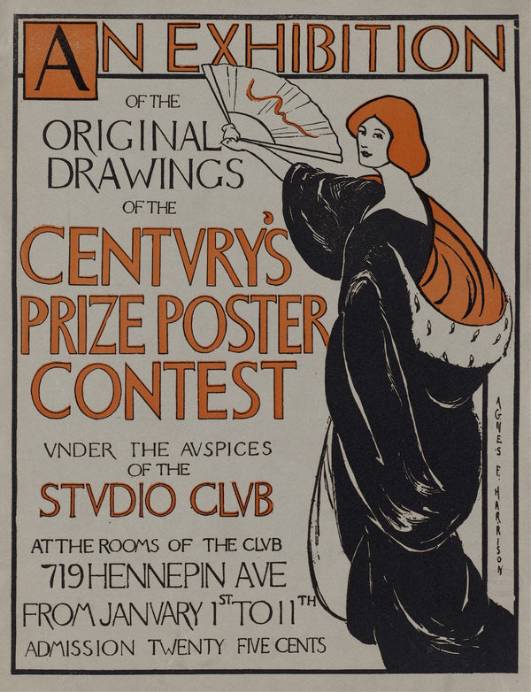 An exhibition of the original drawings of the Centurys prize poster contest ca 1