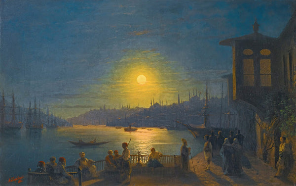Moonrise Over The Golden Horn 1886
