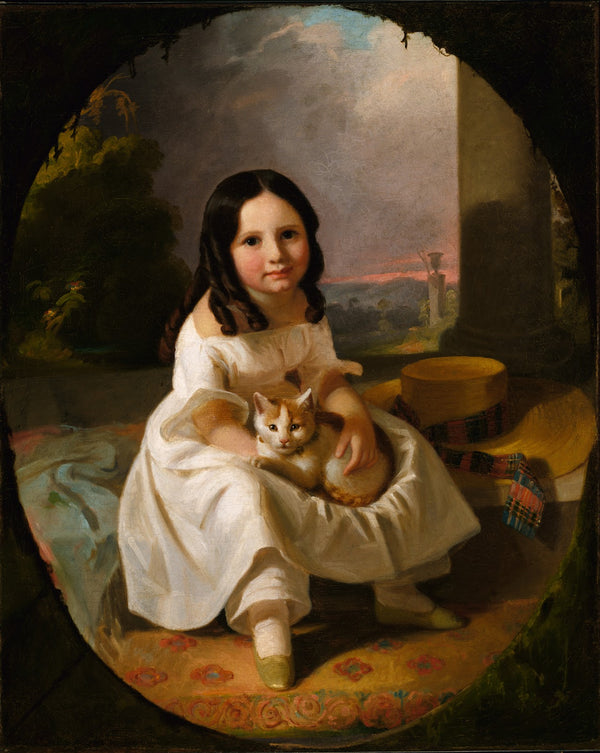 Mary Elizabeth Francis the Artists Daughter ca 1840