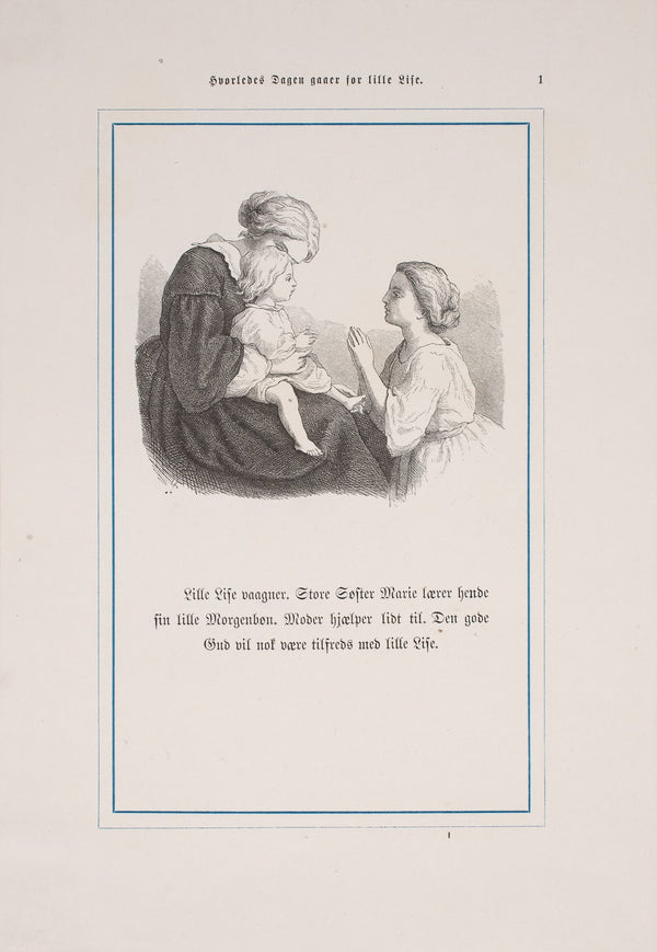 Hvorledes Dagen gaaer for Lille Lise Pl17 1889