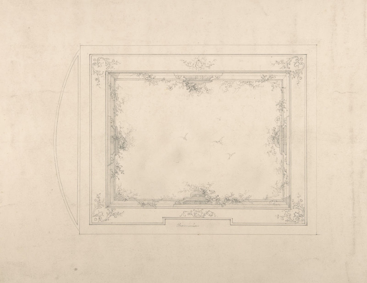 Designs for Ceiling 19th century