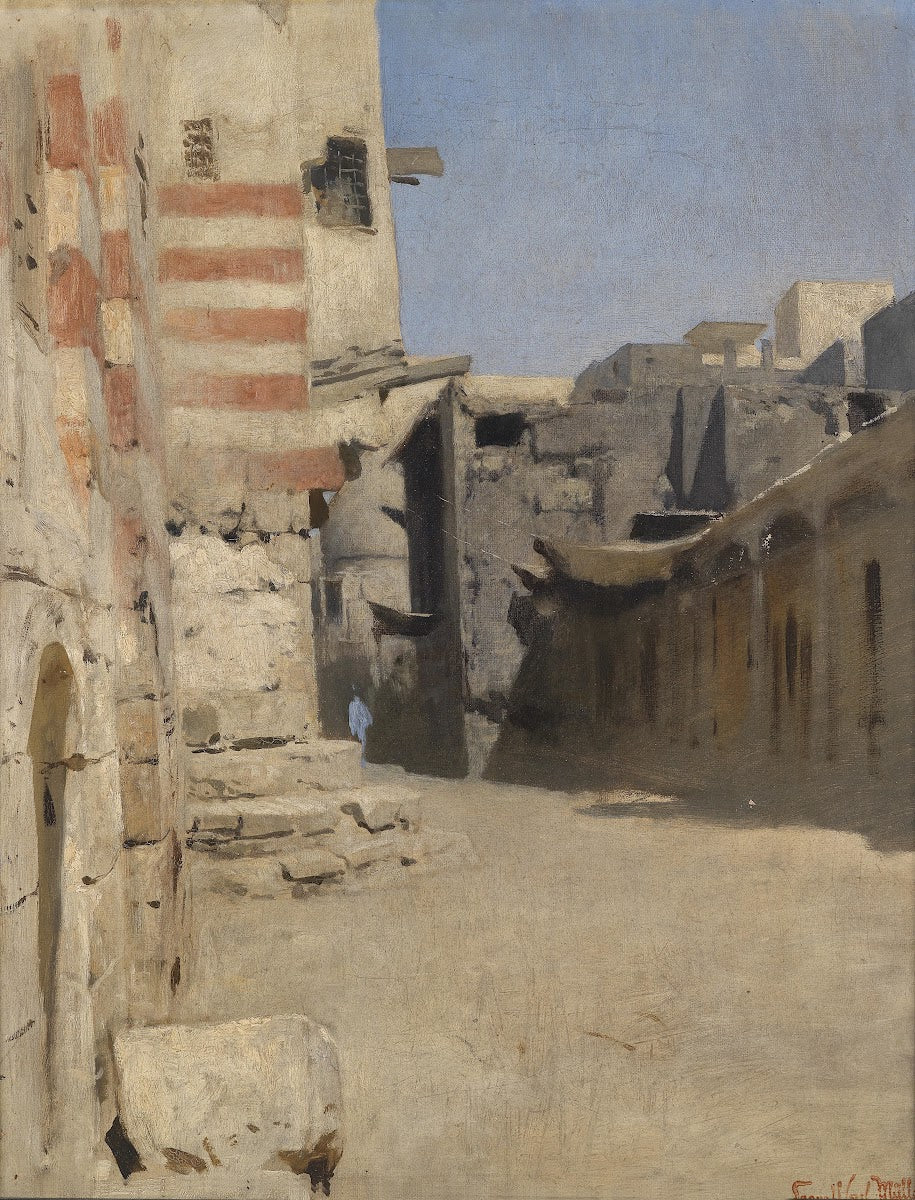 Straße Birket el Kherum in Kairo