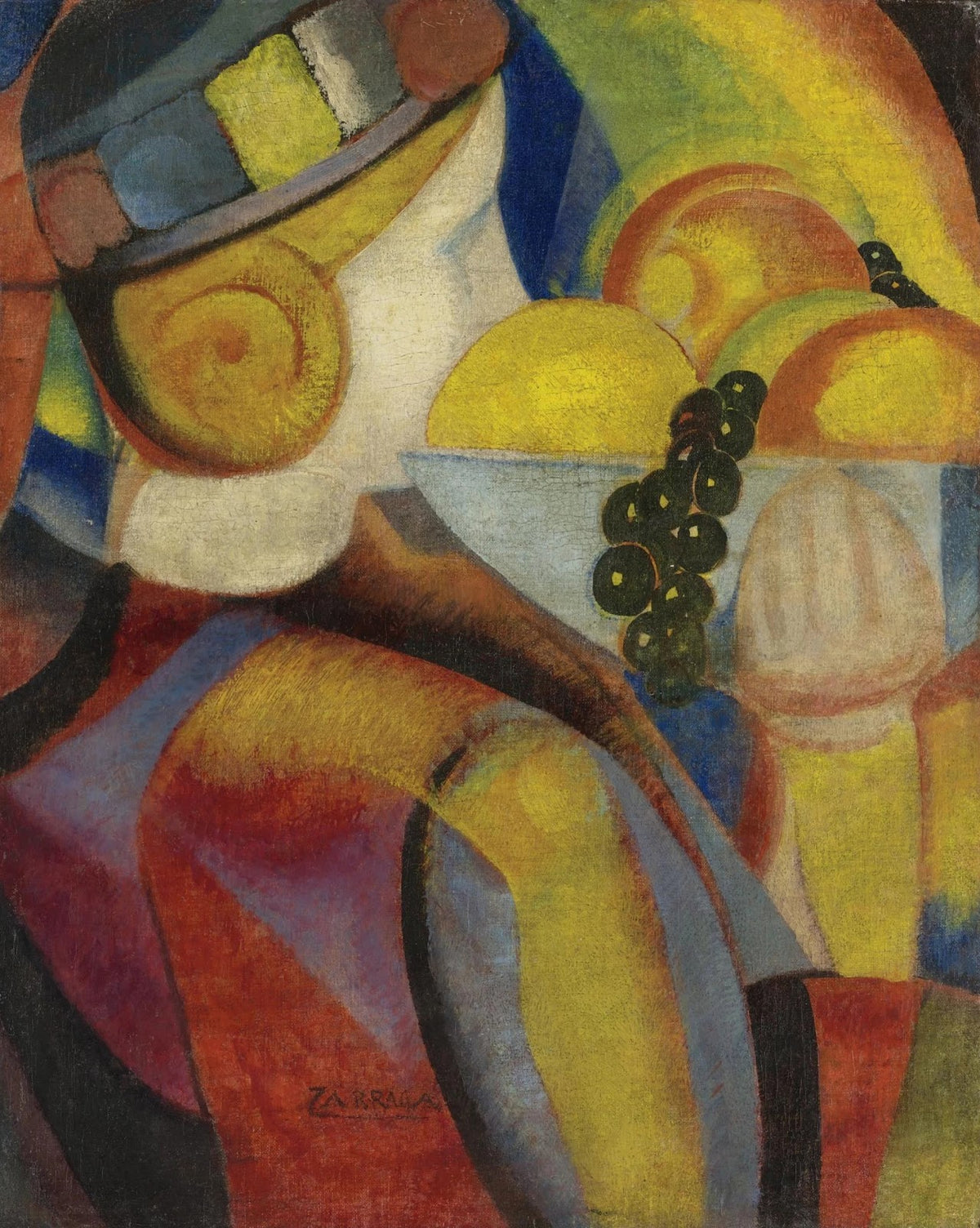 Muchachita con frutas circa 1915