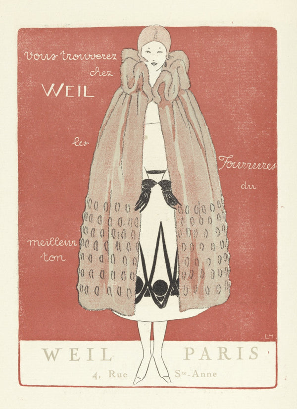 advertentie Weil Paris 1920