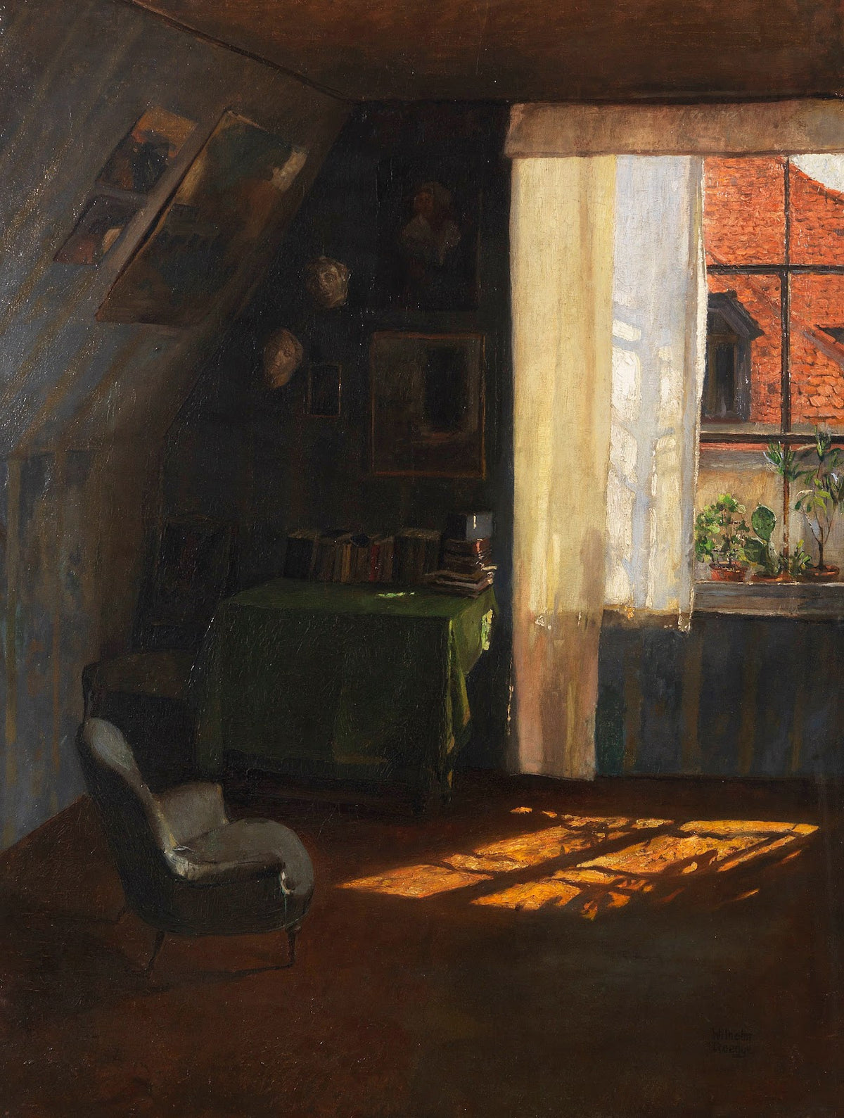 Im Atelier Ca 1900 10