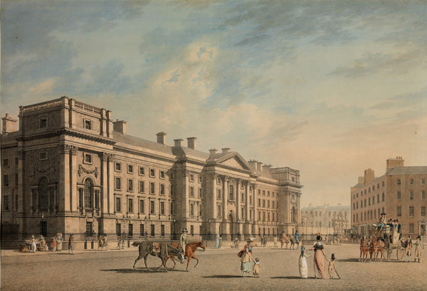 Trinity College College Green Dublin 1796