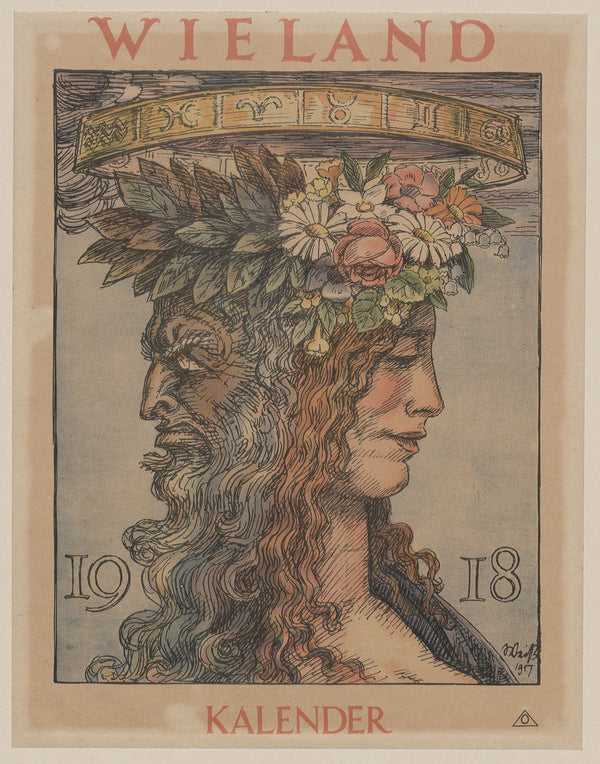 Wieland Kalender 1918 1917
