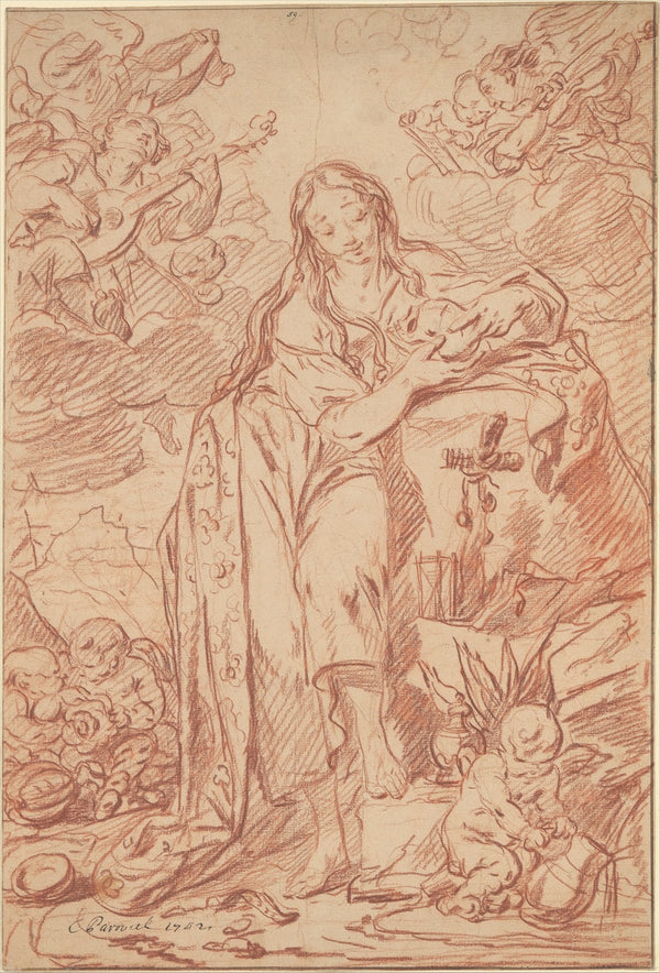 The Penitent St Mary Magdalen 1742