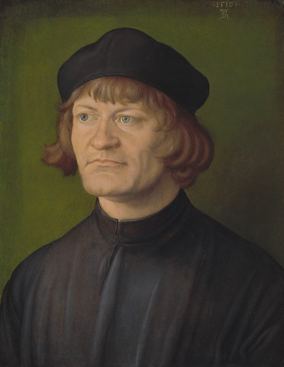 Portrait of a Clergyman Johann Dorsch 1516