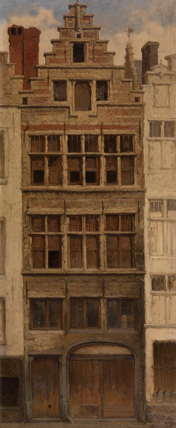 House in the Braderijstraat 1869