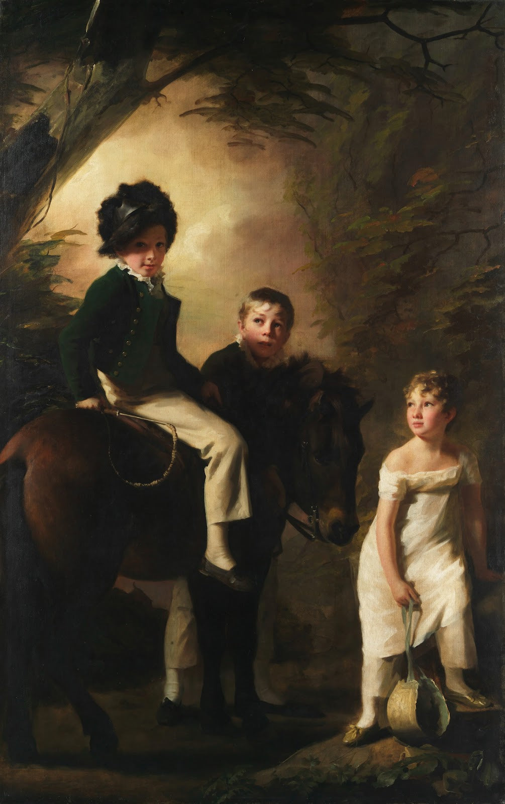 The Drummond Children ca 18089