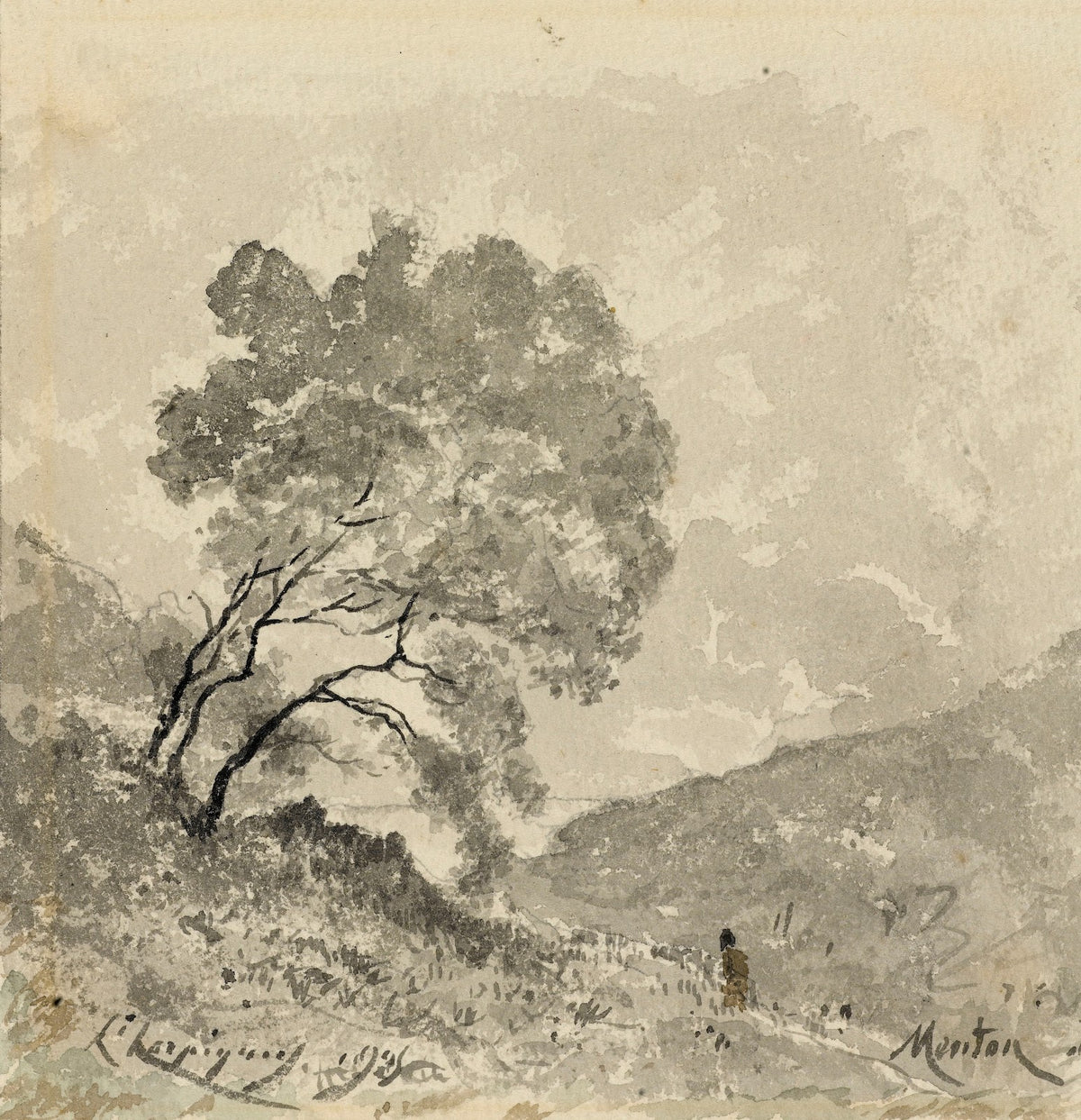 Paysage à Menton 1905