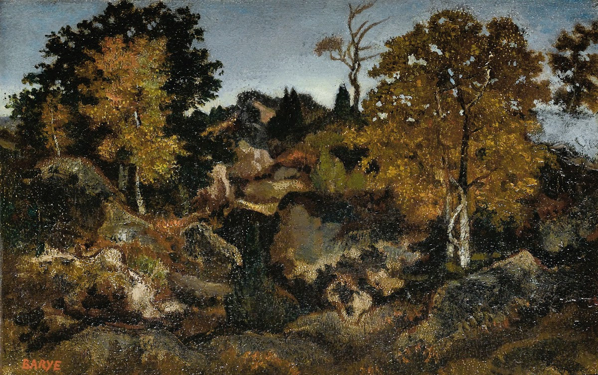 Rocks In Fontainebleau