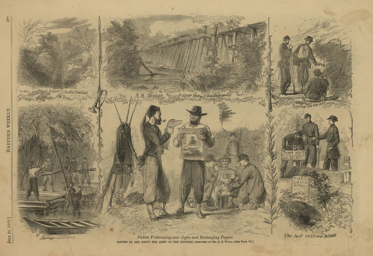 Scenes in and about the Army of the Potomac 1862