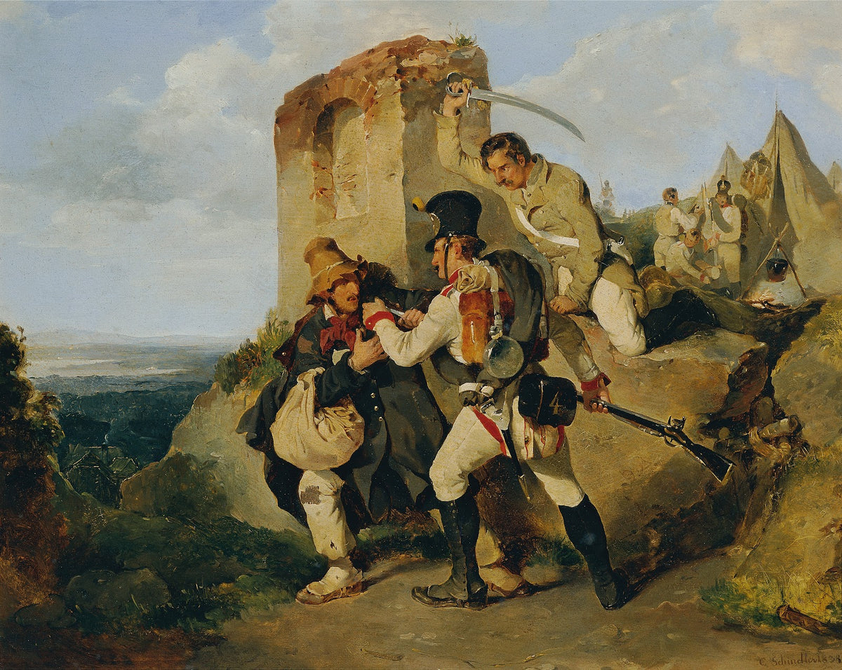 Die Gefangennahme des Spions 1838