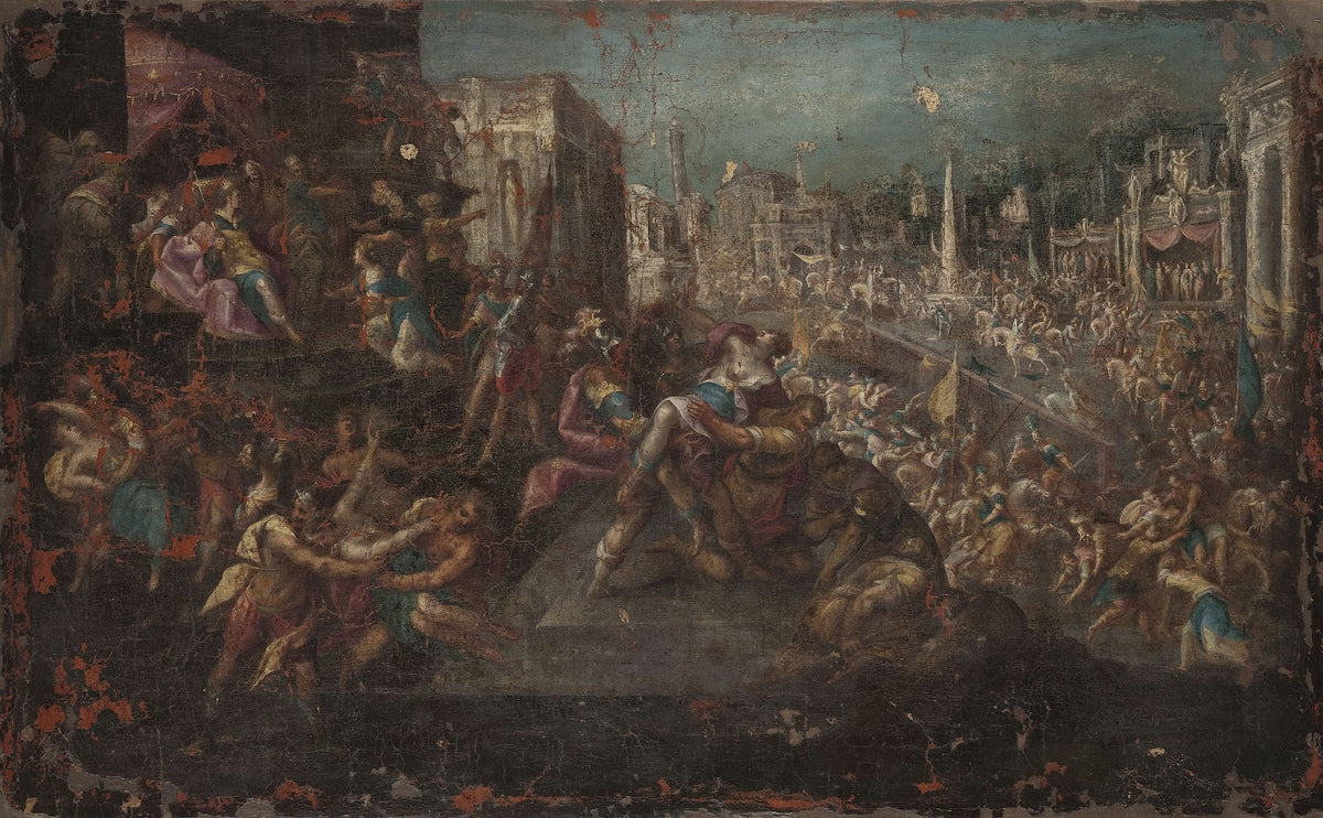 Abduction of the Sabine women c 1830 40