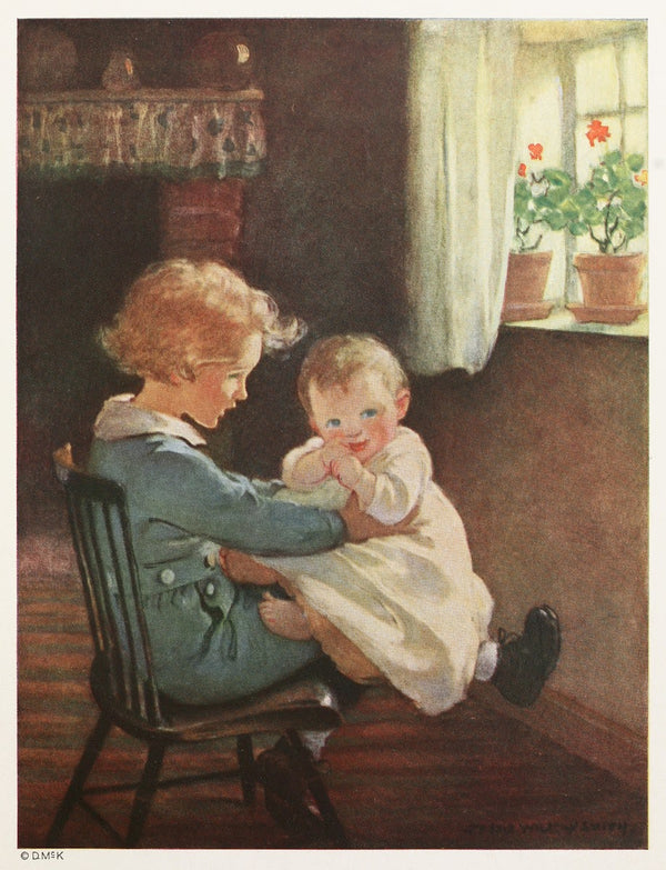 So Diamond sat down again and took the baby in his lap 1919