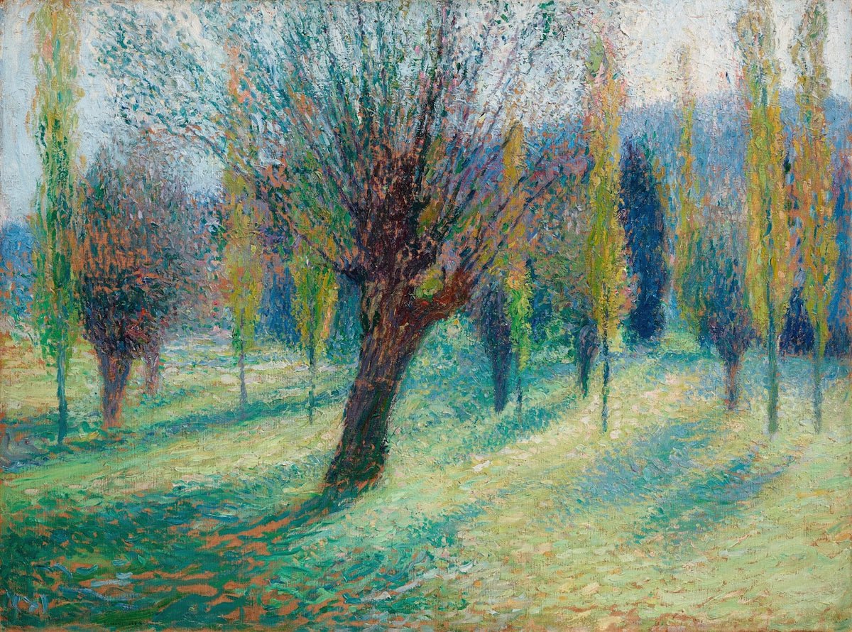 Saules dans la vallée du Vert circa 1909