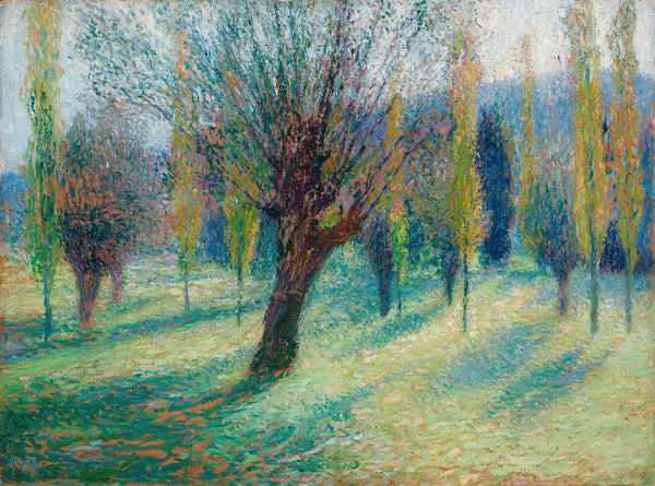 Saules dans la vallée du Vert circa 1909
