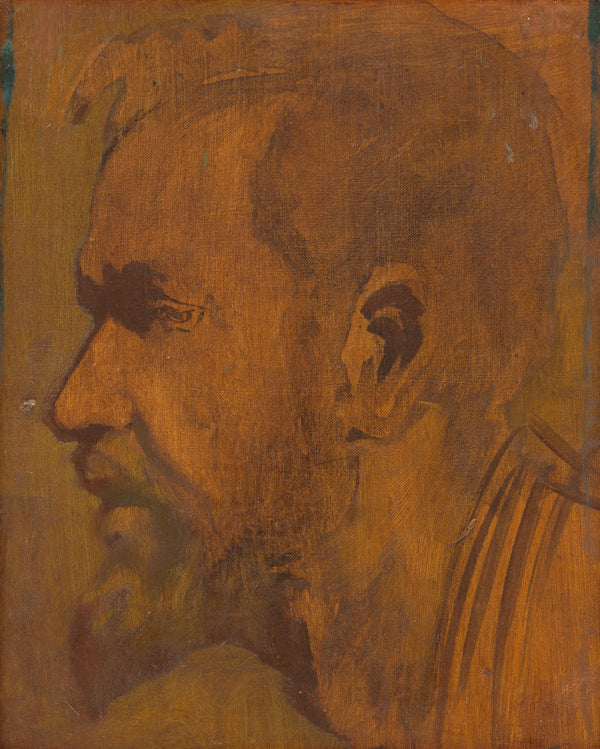 Head Study of a Thinker 19001910