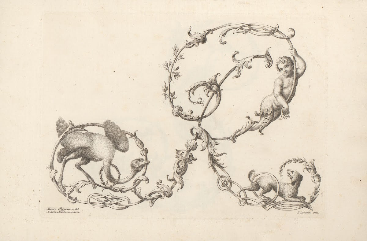 Letter R 1745 1765