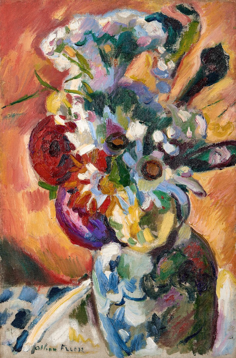 Bouquet de fleurs 1906