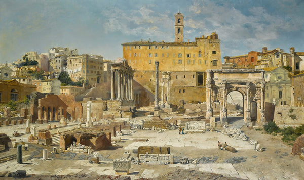 The Roman Forum 1886