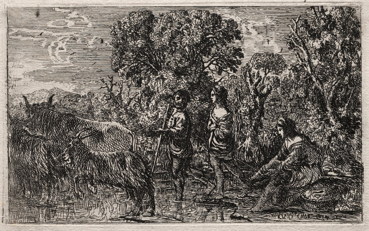Le Passage du gué 1634