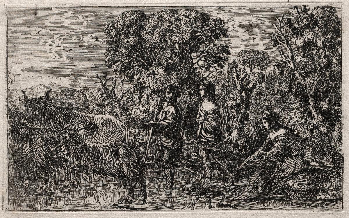 Le Passage du gué 1634
