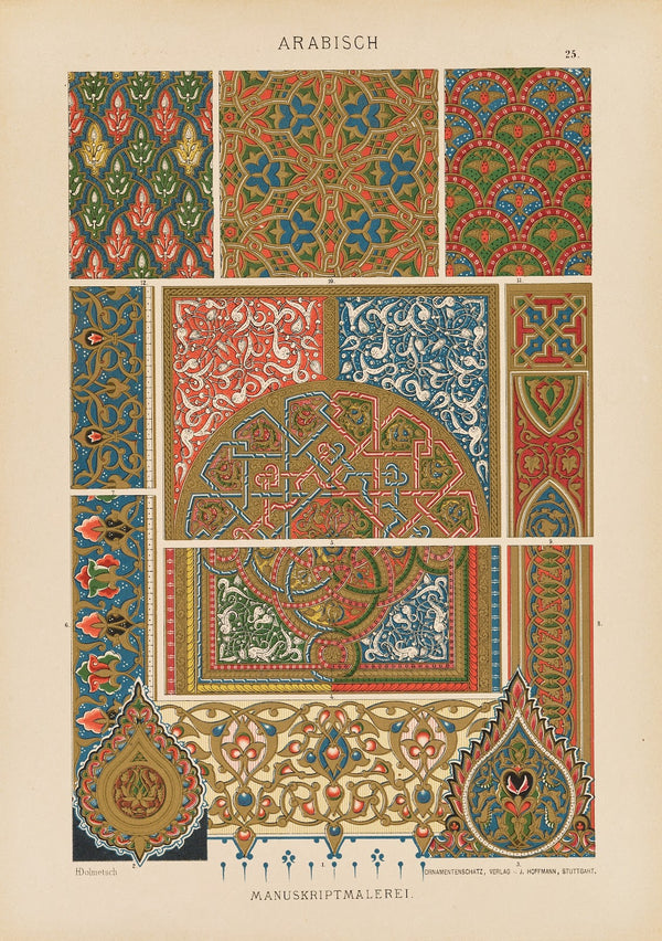 Arabisch Manuskriptmalerei 1887