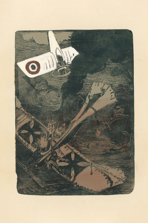 Le fin dun Taube bombardements de Paris 1915 A Taubes End Bombardments of Paris