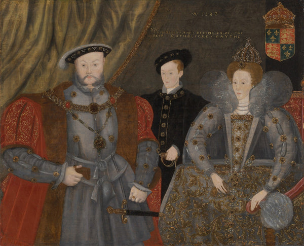 Henry VIII Elizabeth I and Edward VI 1597