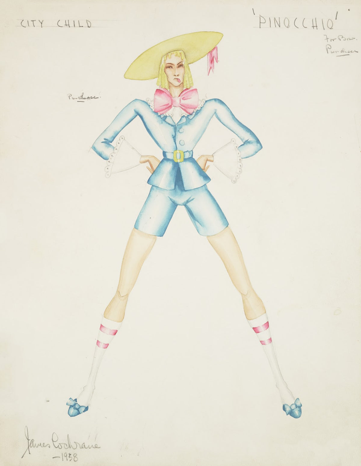 Pinocchio City Child 1934 1943