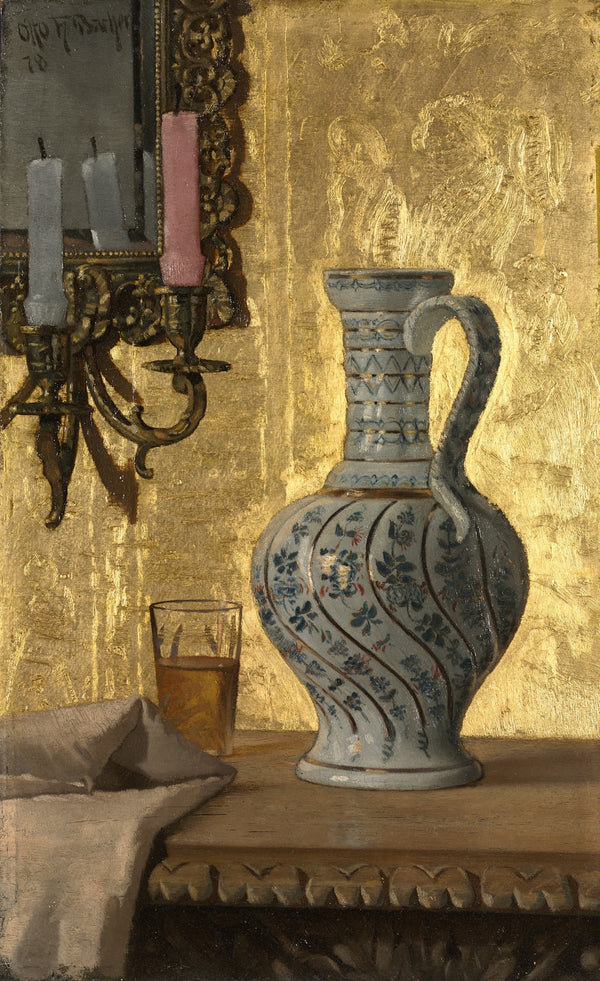 Pitcher And A Glass On A Table 1878