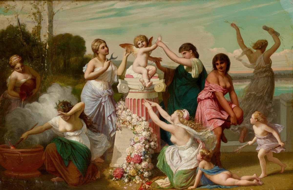 Clipping Cupids wings 1874