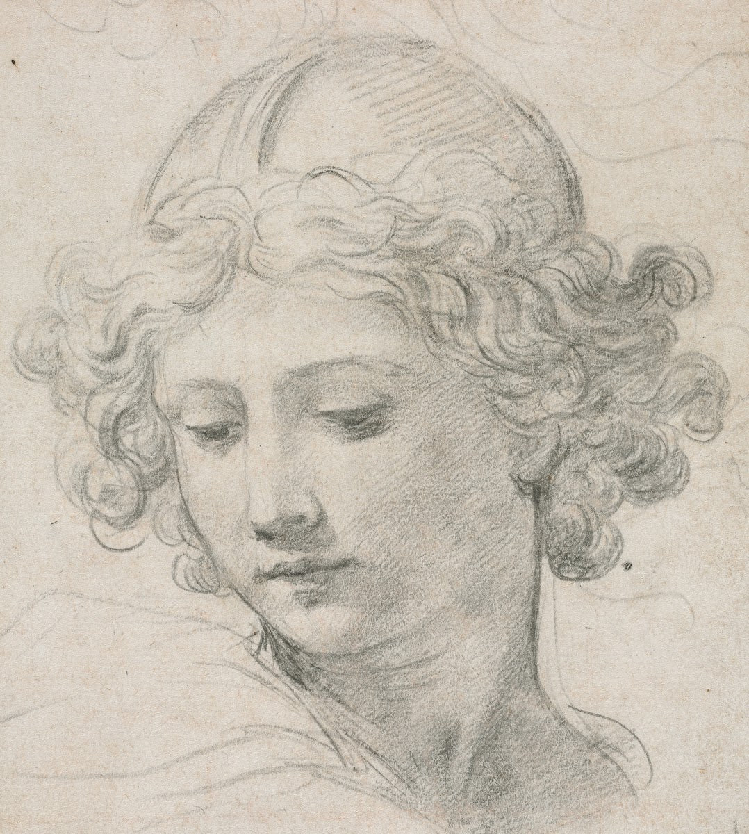 Study for the Head of St Michael 1633