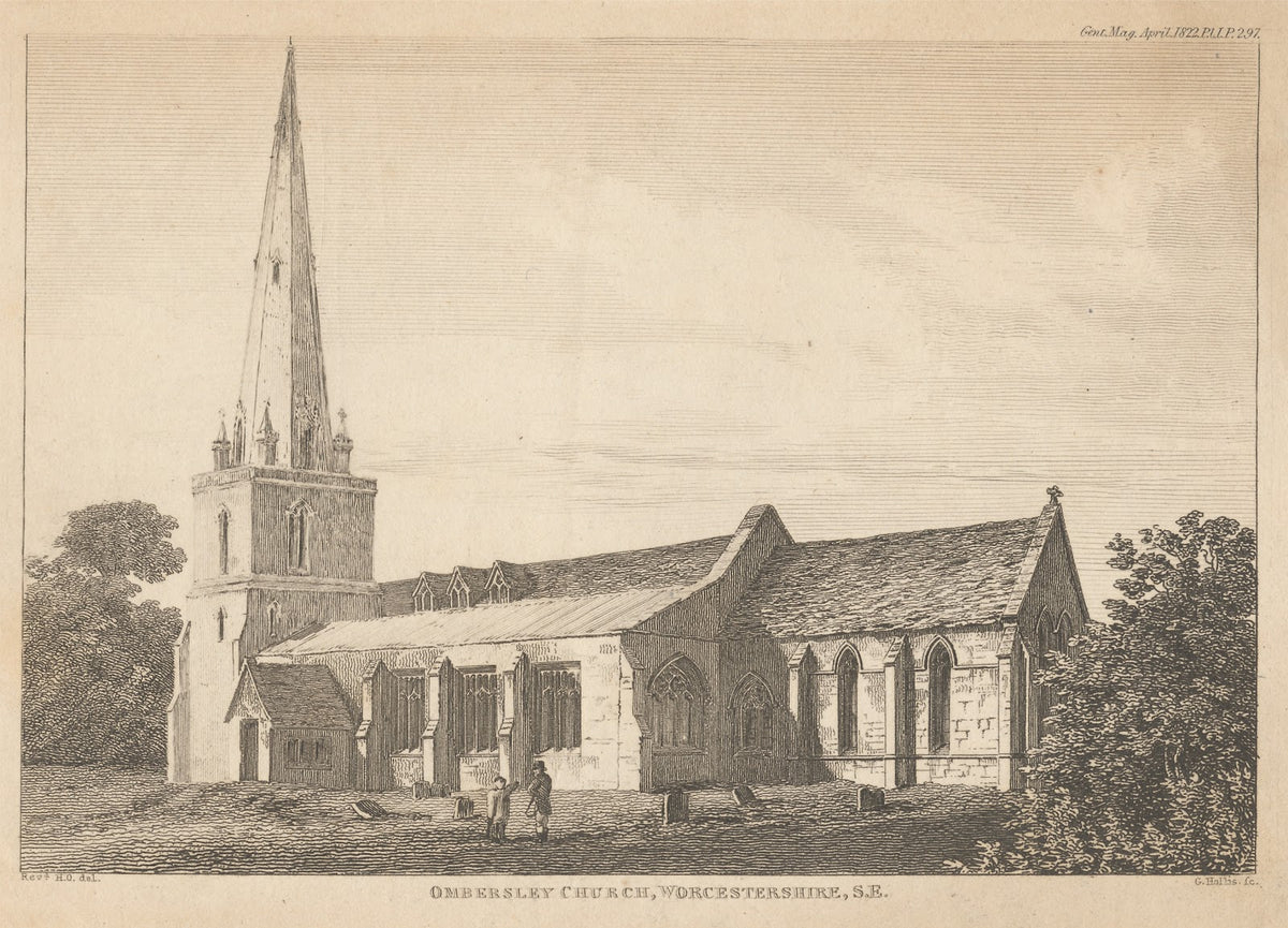 Ombersley Church Worcestershire SE 1822